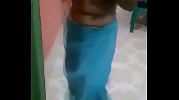 mom son saree indian