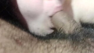 sister pussy filled with brother semen