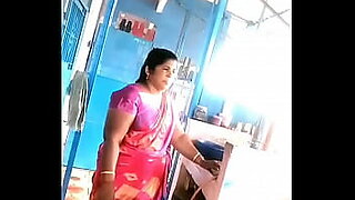 Tamil girl giving blowjob in shop
