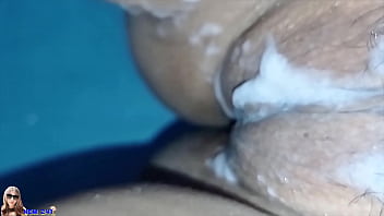 two men cum in one pussy compilation2