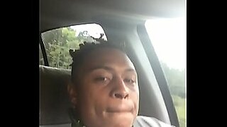 hot chick clown fuck in the car