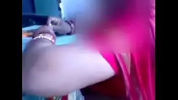 indian cleavage in a train