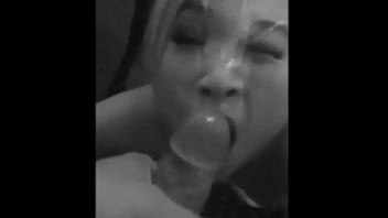 ashley surprise gf with unwanted cum in mouth
