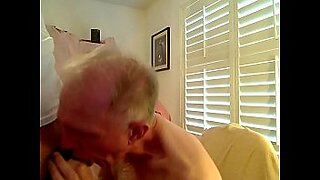 ancient hairy granny in stockings fingered suck and fuck part2