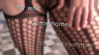 chubby wife threesome creampie cleanup